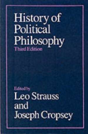 History of Political Philosophy de Leo Strauss