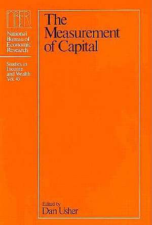 The Measurement of Capital de Dan Usher