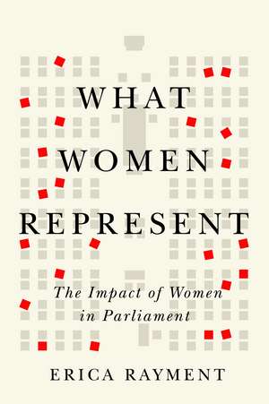 What Women Represent: The Impact of Women in Parliament de Erica Rayment