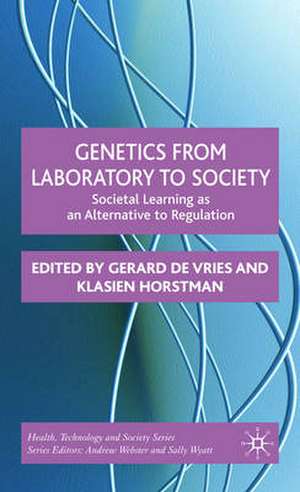 Genetics from Laboratory to Society: Societal Learning as an Alternative to Regulation de Kenneth A. Loparo