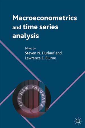 Macroeconometrics and Time Series Analysis de Steven Durlauf