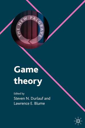 Game Theory de Steven N. Durlauf