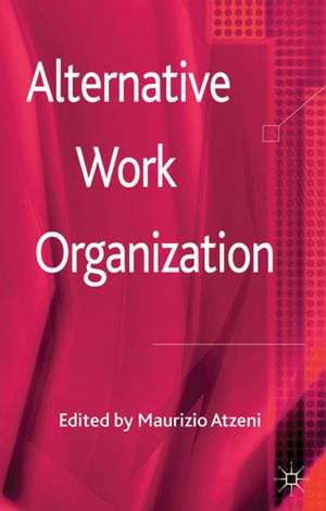 Alternative Work Organizations de M. Atzeni