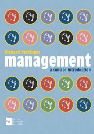 Management: A Concise Introduction de Richard Pettinger