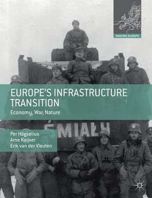 Europe’s Infrastructure Transition: Economy, War, Nature de Per Högselius