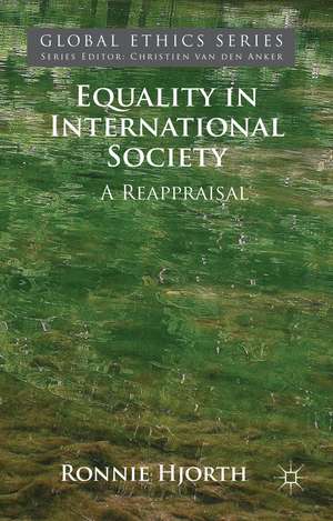 Equality in International Society: A Reappraisal de R. Hjorth