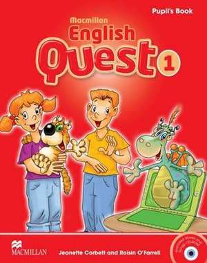 Corbett, J: Macmillan English Quest Level 1 Pupil's Book Pac de Roisin O'Farrell