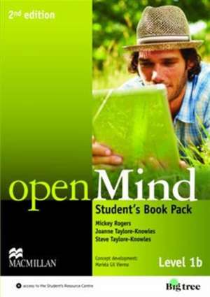 Open Mind - Level 1b - Student's Book Pack de MICKEY ROGERS