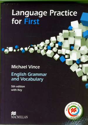 Language Practice for First 5th Edition Student's Book and MPO with key Pack de Michael Vince