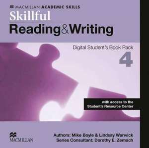 Skillful Level 4 Reading Writing Digital Student's Book Pack de Steve Gershon