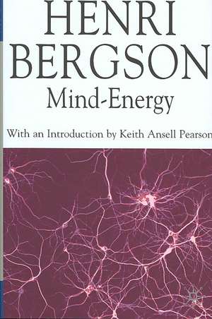 Mind-Energy de H. Bergson