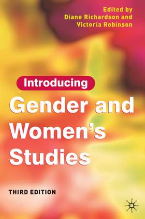 Introducing Gender and Women's Studies de Diane Richardson