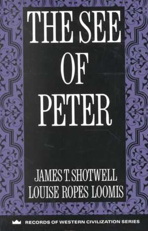 The See of Peter (Paper) de James T. Shotwell