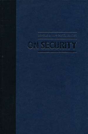 On Security de Ronnie Lipschutz