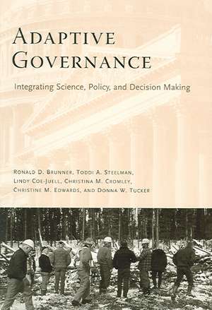 Adaptive Governance de Ronald Brunner