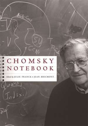 Chomsky Notebook de Julie Franck