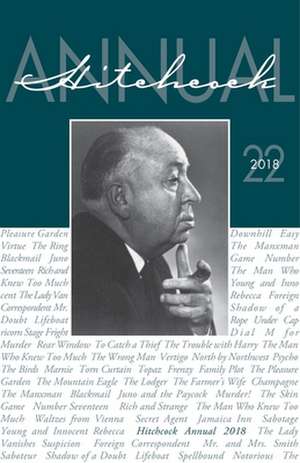 Hitchcock Annual – Volume 22 de Sidney Gottlieb