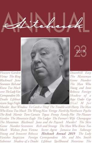 Hitchcock Annual: Volume 23 de Sidney Gottlieb