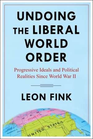 Undoing the Liberal World Order – Democratic Ambitions and Political Realities Since World War II de Leon Fink