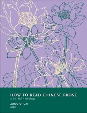 How to Read Chinese Prose – A Guided Anthology de Zong–qi Cai