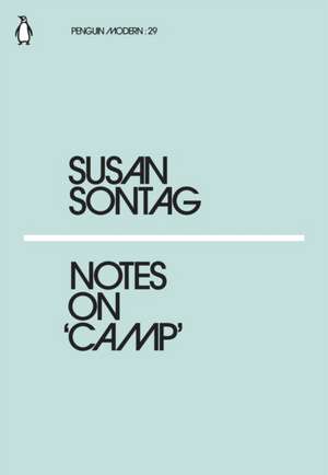 Notes on Camp de Susan Sontag