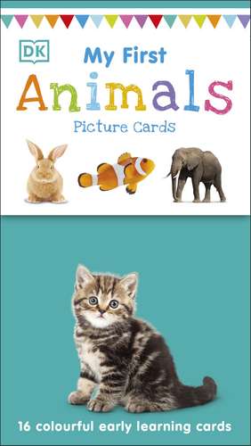 My First Animals: 16 colourful early learning cards de DK