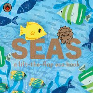 Seas: A lift-the-flap eco book de Carmen Saldana