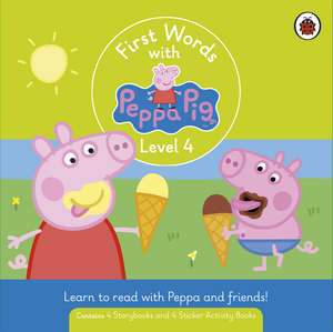 First Words with Peppa Level 4 Box Set de Peppa Pig