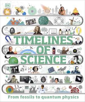 Timelines of Science: From Fossils to Quantum Physics de Leo Ball