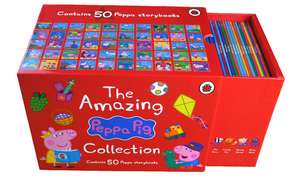 The Amazing Peppa Pig Collection: Pachet cu 50 de cărți