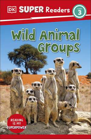 DK Super Readers Level 3 Wild Animal Groups de DK