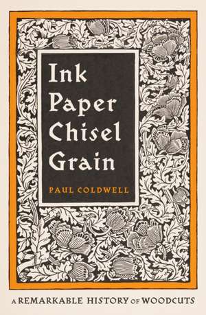 Ink Paper Chisel Grain de Paul Coldwell