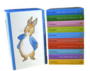 The World of Peter Rabbit: Board Book Collection Box Set: Pachet cu 10 cărți