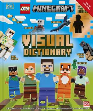 LEGO Minecraft Visual Dictionary: With an Exclusive LEGO Minecraft Minifigure de Elizabeth Dowsett