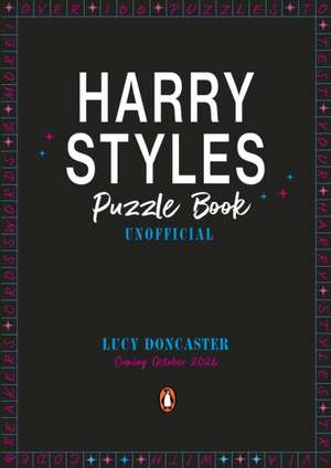 Harry Styles Puzzle Book de Lucy Doncaster