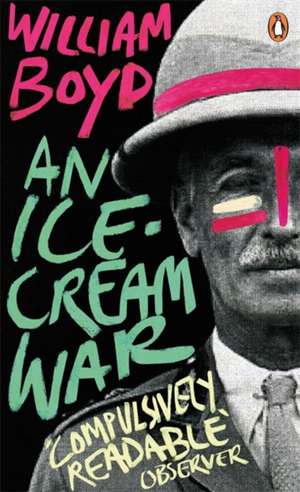 An Ice-cream War de William Boyd