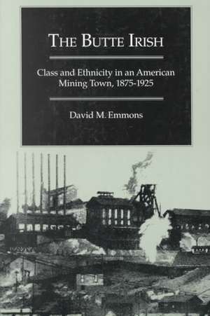 The Butte Irish: Class and Ethnicity in an American Mining Town, 1875-1925 de David M. Emmons