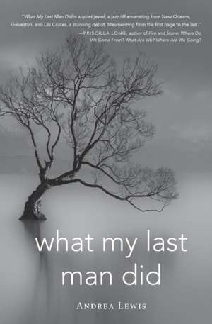 What My Last Man Did de Andrea Lewis