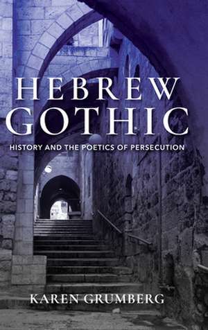 Hebrew Gothic – History and the Poetics of Persecution de Karen Grumberg