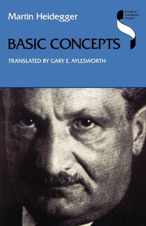 Basic Concepts de Martin Heidegger