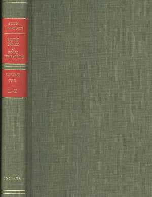 Motif–Index of Folk–Literature, Volume 5 – A Classification of Narrative Elements in Folk Tales, Ballads, Myths, Fables, Mediaeval Romances, de Stith Thompson