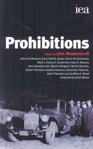 Prohibitions de John Meadowcroft