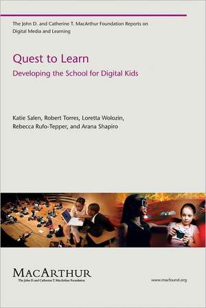 Quest to Learn de Katie Salen Tekinbas