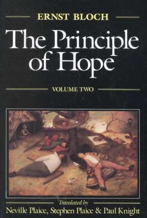 The Principle of Hope V 2 de Ernst Bloch