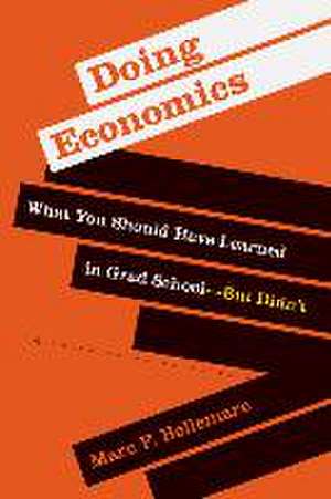 Doing Economics de Marc F. Bellemare