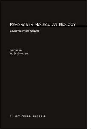 Readings in Molecular Biology de Gratzer