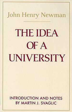 Idea of a University, The de John Henry Card Newman