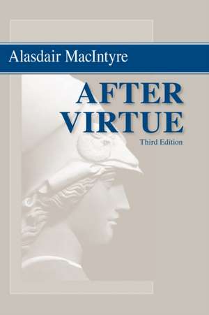 After Virtue de Alasdair Macintyre