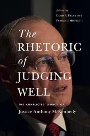 The Rhetoric of Judging Well de David A. Frank