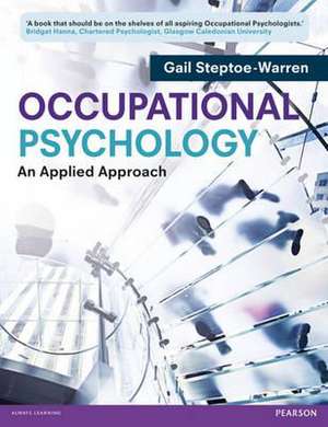 Occupational Psychology de Gail Steptoe-Warren